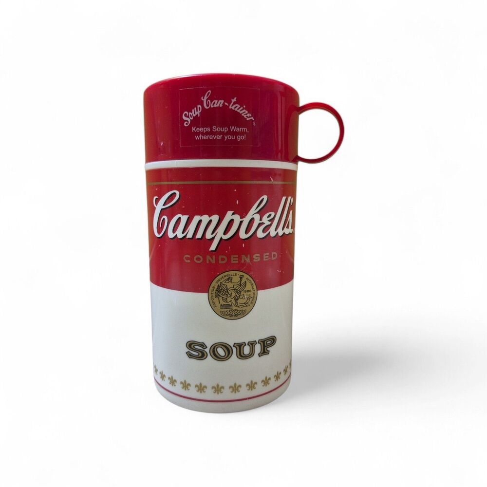 CAMPBELL SOUP THERMOS  W/CUP and LID